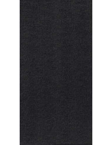 Servilleta negra no tejido 40x40 cm plegada en 8 Softiss Pro.mundi (60 unidades)