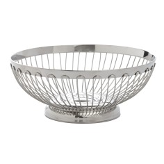Cesta redonda inox Ø 17 cm 7