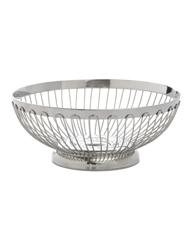 Cesta redonda inox Ø 17 cm 7