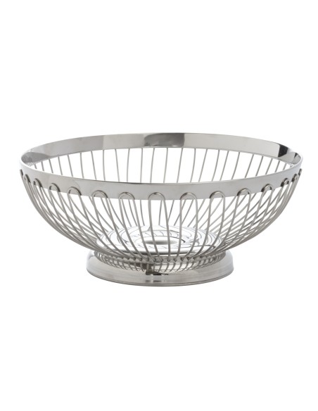 Cesta redonda inox Ø 17 cm 7