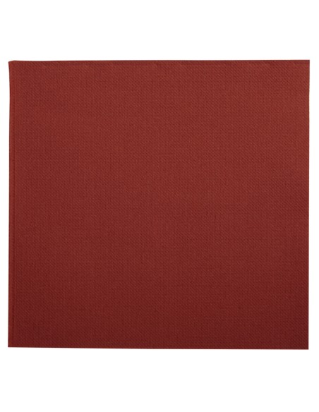 Servilleta terracota de celulosa 38x38 cm Lisah Pro.mundi (50 unidades)