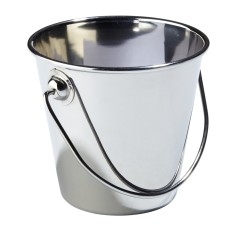 Mini cubo redondo inox Ø 9 cm Pro.mundi