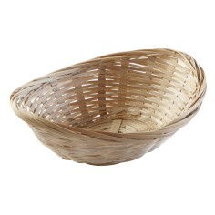 Cesta oval bambú 19