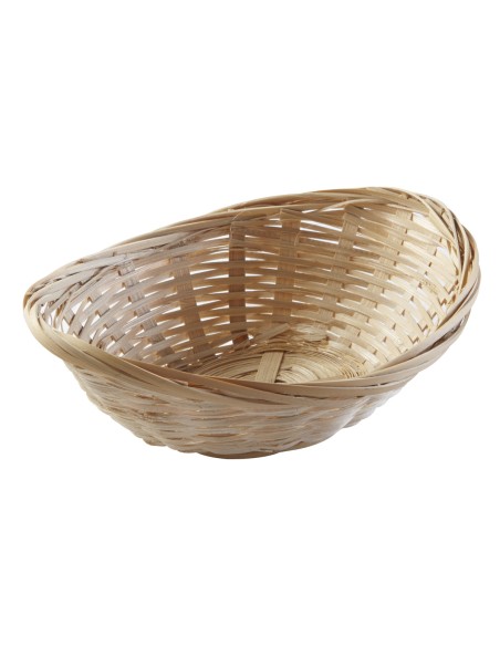 Cesta oval bambú 19