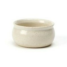 Mantequera redonda cruda gres esmaltado Ø 7 cm Gres Couleur Pro.mundi