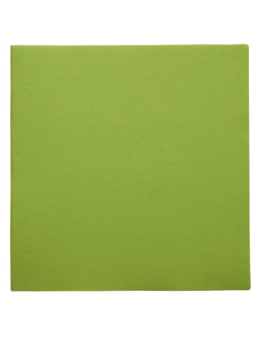 Servilleta verde granny de celulosa 38x38 cm Lisah Pro.mundi (50 unidades)