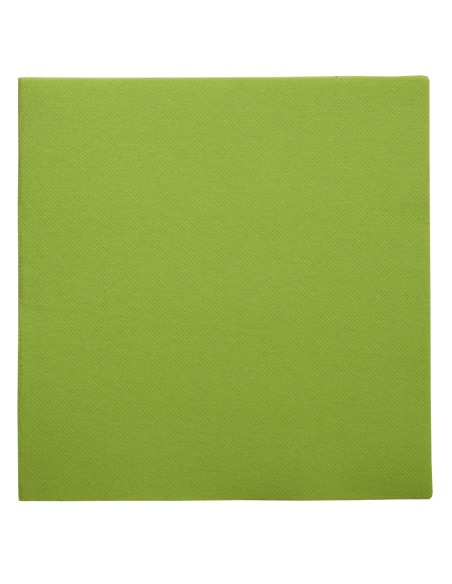 Servilleta verde granny de celulosa 38x38 cm Lisah Pro.mundi (50 unidades)