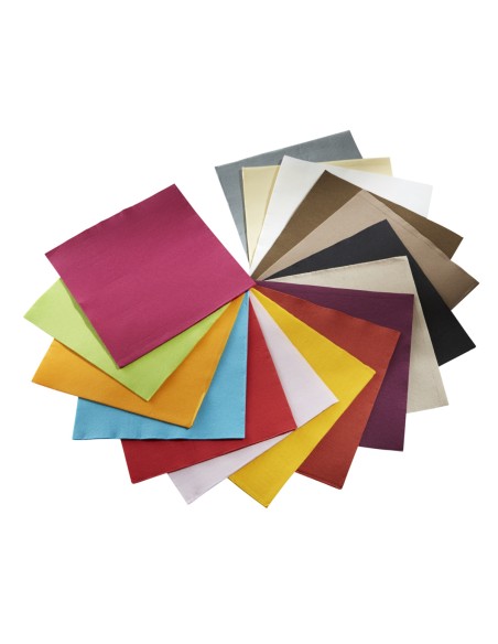 Servilleta azul laguna de celulosa 38x38 cm Lisah Pro.mundi (50 unidades)