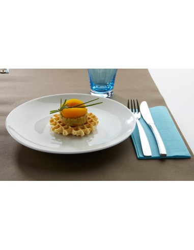 Servilleta azul laguna de celulosa 38x38 cm Lisah Pro.mundi (50 unidades)