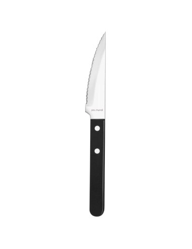 Cuchillo chuletero negro 24