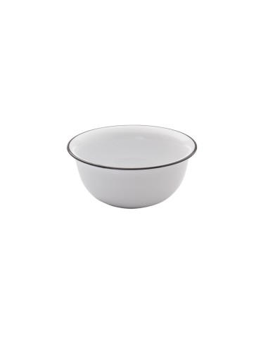 Bol redondo blanco gres esmaltado Ø 16 cm Bistrot Pro.mundi