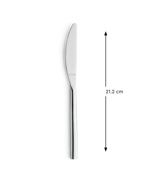 Cuchillo de mesa monobloque dentado 21