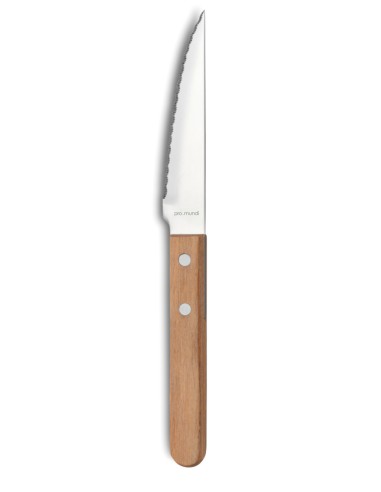 Cuchillo chuletero marrón 21 cm Elite Pro.mundi
