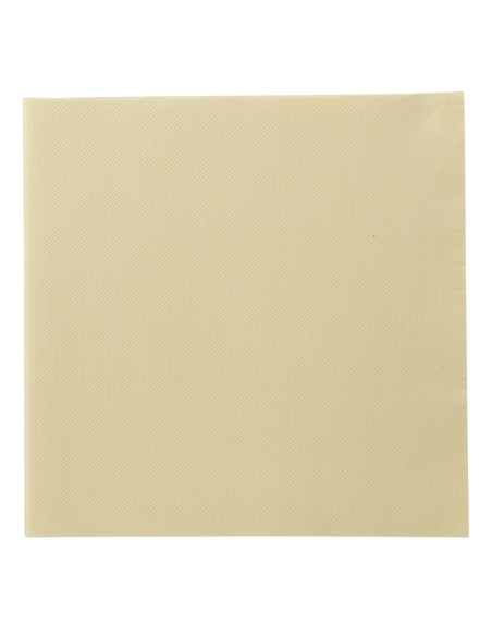 Servilleta marfil celulosa 38x38 cm Lisah Pro.mundi (50 unidades)