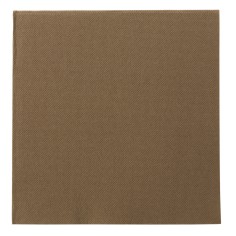 Servilleta chocolate de celulosa 38x38 cm Lisah Pro.mundi (50 unidades)