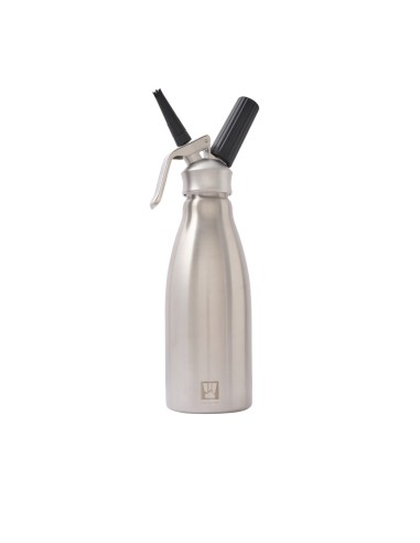 Sifón para nata inox 1 L Ø 10