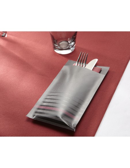 Sobre gris de celulosa 10x20 cm Isi Pro.mundi (200 unidades)