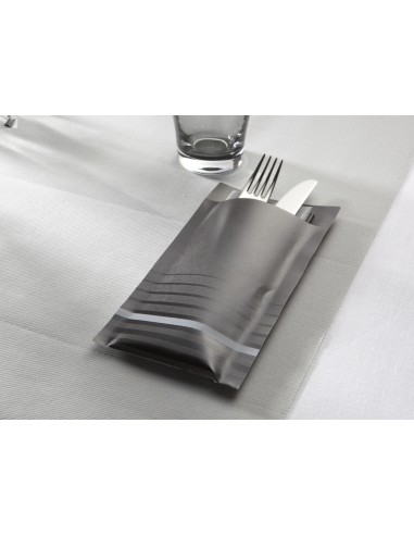 Sobre gris de celulosa 10x20 cm Isi Pro.mundi (200 unidades)