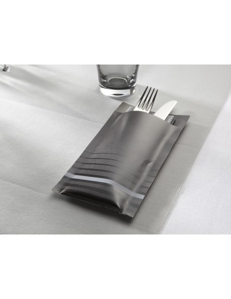 Sobre gris de celulosa 10x20 cm Isi Pro.mundi (200 unidades)