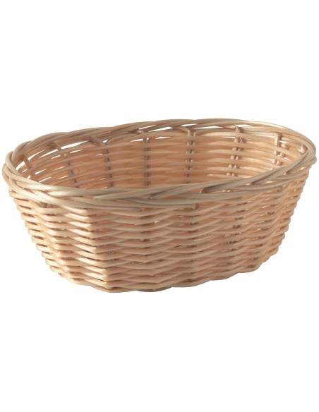 Cesta oval beige polipropileno (pp) 18