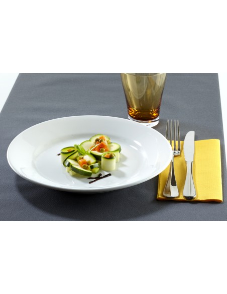 Plato ovalado blanco porcelana 17 cm K Pro.mundi