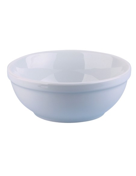Bol redondo blanco porcelana 25 cl Ø 13 cm Ameryka Pro.mundi