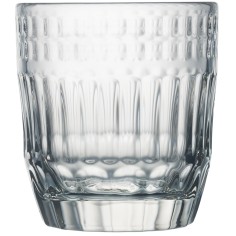 Vaso forma baja vidrio prensado 26 cl Panama Accolade