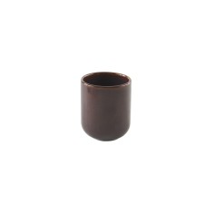 Taza Redonda Marrón Azul Gres Esmaltado 9 Cl Ø 5,5 Cm Amber Accolade