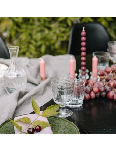 Vaso forma baja vidrio prensado 26 cl Panama Accolade