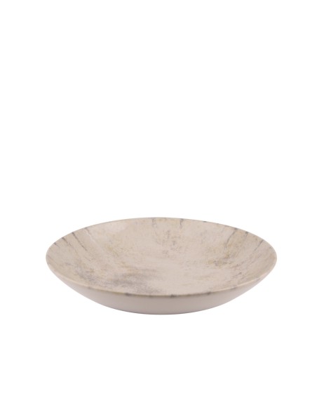 Plato hondo gris gres esmaltado Ø 22 cm Sirocco Accolade