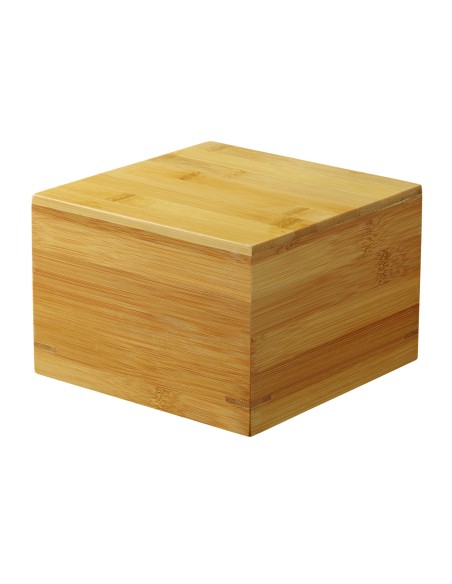 Alzador cubo bambú 15x15x10 cm Pro.mundi
