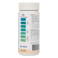 Frasco de 50 tiras reactivas para aceite de un solo uso de papel Pro.cooker (50 unidades)