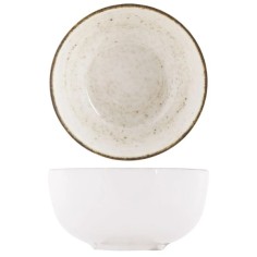 Bol cuenco redondo beige porcelana Ø 10 cm Lunéa Pro.mundi