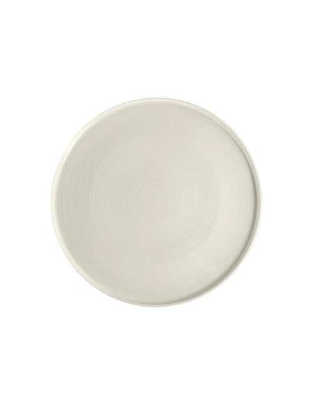 Plato Llano Redondo Porcelana Blanco 30 Cm Anillo Porland