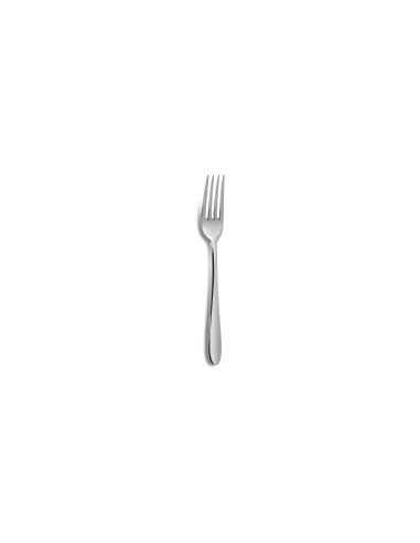 Tenedor De Mesa Acero Inoxidable Plateado 20.2 Cm Tulip Pro.mundi