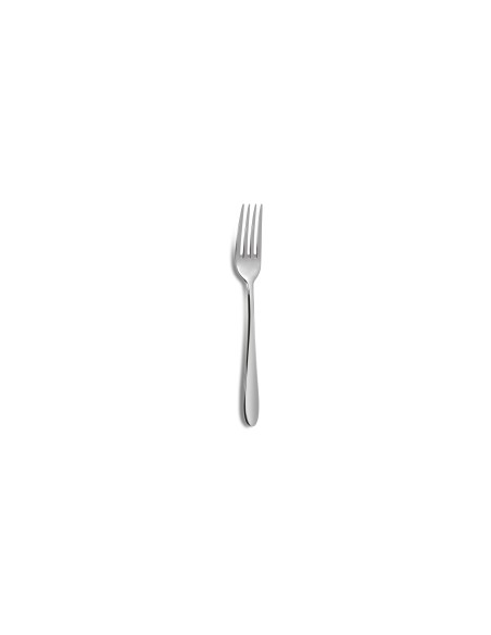 Tenedor De Mesa Acero Inoxidable Plateado 20.2 Cm Tulip Pro.mundi