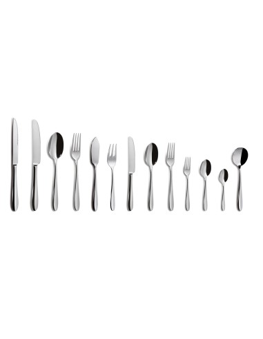 Cuchillo Postre Acero Inoxidable Plateado 19.9 Cm Tulip Pro.mundi