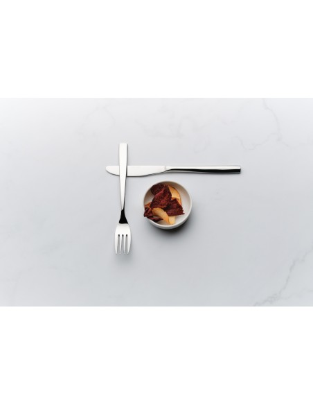 Tenedor Pescado Acero Inoxidable Plateado 19Cm Barcelona Comas