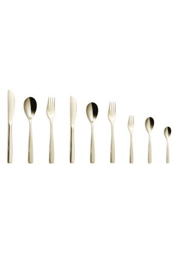 Cuchara De Mesa Acero Inoxidable Champagne 20Cm Barcelona Colors Comas