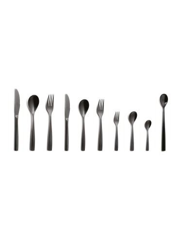 Cucharilla Café Acero Inoxidable Negro 14Cm Barcelona Colors Comas