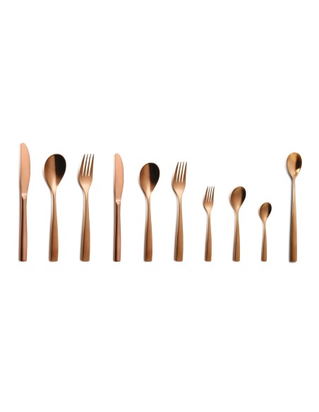 Cucharilla Moka Acero Inoxidable Cobre 11Cm Barcelona Colors Comas