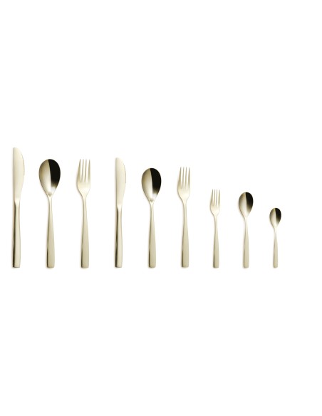 Cuchillo De Mesa Acero Inoxidable Champagne 22.1Cm Barcelona Colors Comas