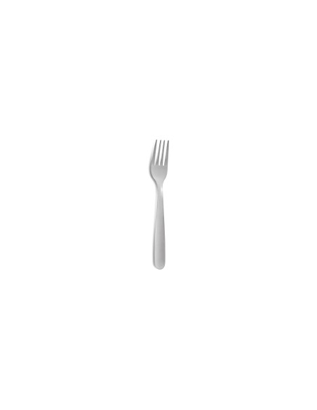 Tenedor Regalo Inox Níquel Free Plateado Vibrado Finish 1.2 Mm 1001 Comas