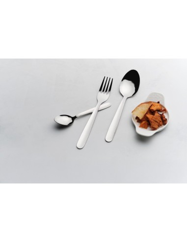 Tenedor Regalo Inox Níquel Free Plateado Vibrado Finish 1.2 Mm 1001 Comas