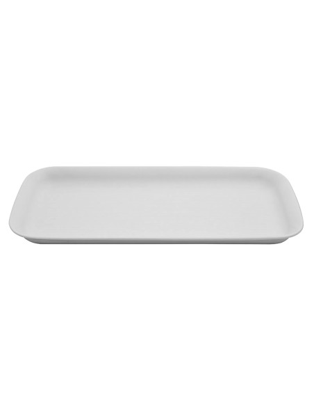 Bandeja Rectangular Porcelana Blanco 31 X 15 Cm Bach Porland