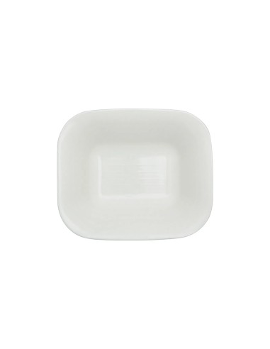 Bol Cuadrado Porcelana Blanco 16 Cm Bach Porland