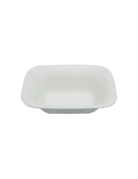 Bol Cuadrado Porcelana Blanco 16 Cm Bach Porland