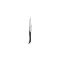 Cuchillo Chuletero Acero y Acrílico Negro 22.5 Cm Acr Comas