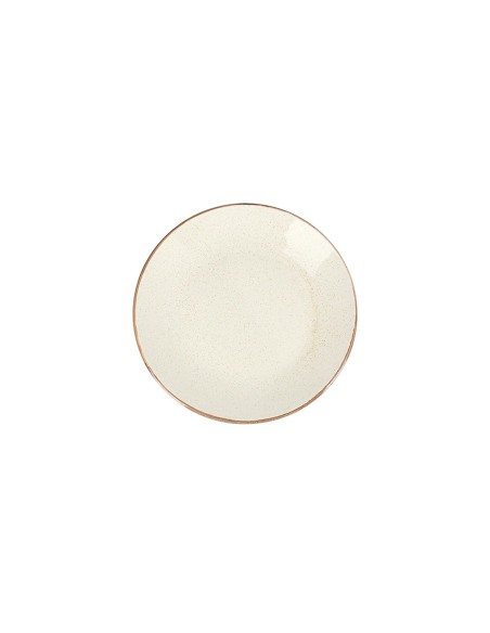 Plato Llano Redondo Porcelana Beige 20 Cm Seasons Beige Porland