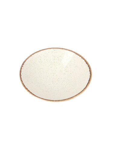 Plato Hondo Redondo Porcelana Beige 20 Cm Seasons Beige Porland